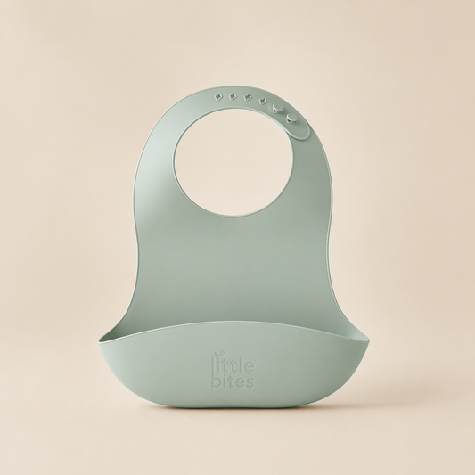 Complete Starting Solids Kit + Course — silicone bib