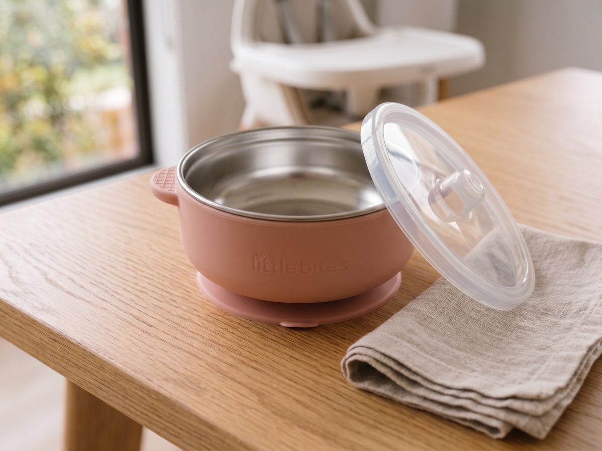 Suction Bowl + Lid